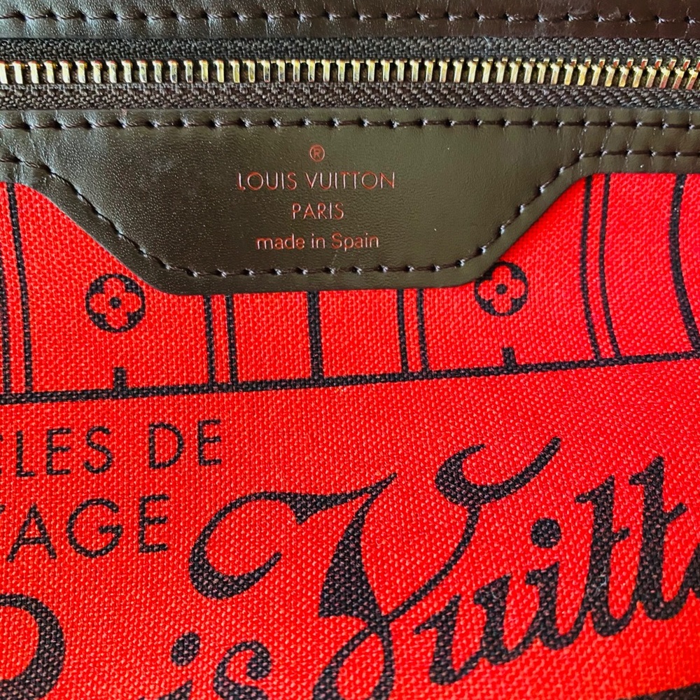 Louis Vuitton Damier Ebene Neverfull - Picture 14 of 16